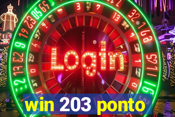 win 203 ponto