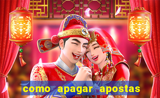 como apagar apostas no app da caixa