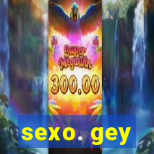 sexo. gey