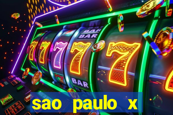 sao paulo x palmeiras palpites