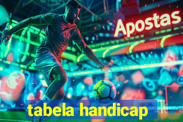 tabela handicap