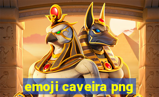 emoji caveira png