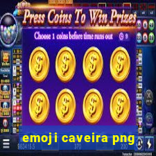 emoji caveira png