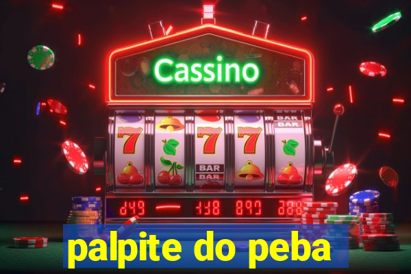 palpite do peba