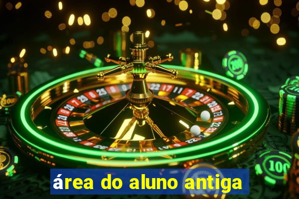 área do aluno antiga