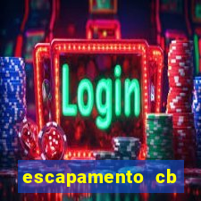 escapamento cb twister 250