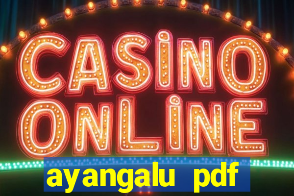 ayangalu pdf ayangalu orisha