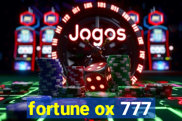 fortune ox 777