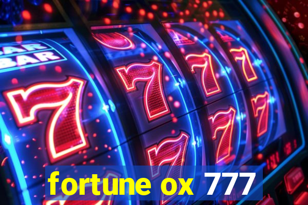 fortune ox 777