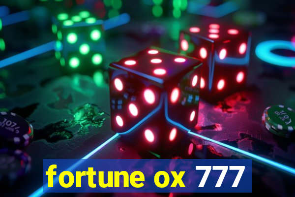 fortune ox 777