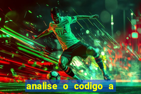 analise o codigo a seguir 1 import javax.swing.joptionpane