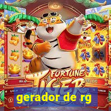 gerador de rg