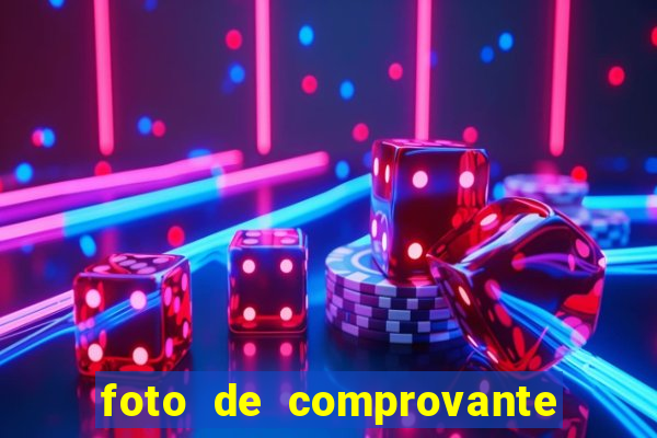 foto de comprovante de pix falso