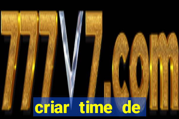 criar time de futebol simulador