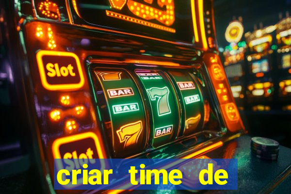 criar time de futebol simulador