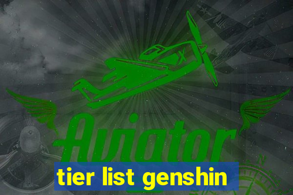 tier list genshin