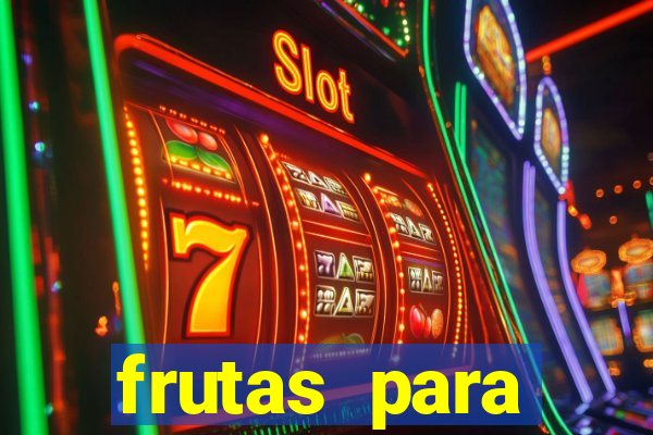 frutas para imprimir e recortar