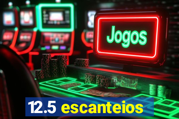 12.5 escanteios