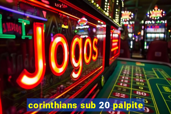 corinthians sub 20 palpite