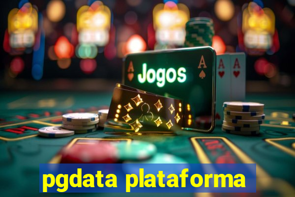 pgdata plataforma