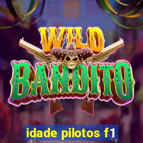 idade pilotos f1