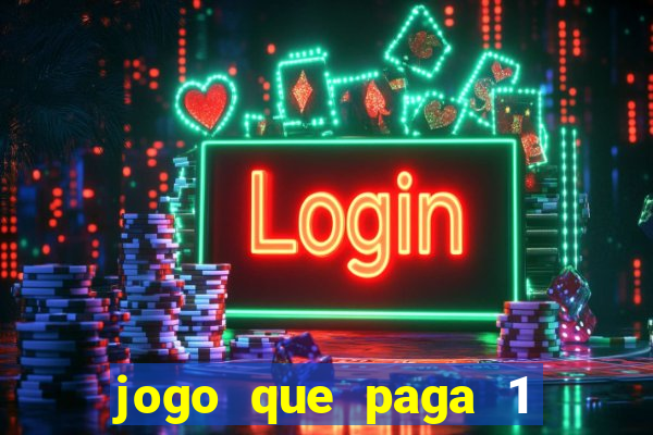 jogo que paga 1 real no pix