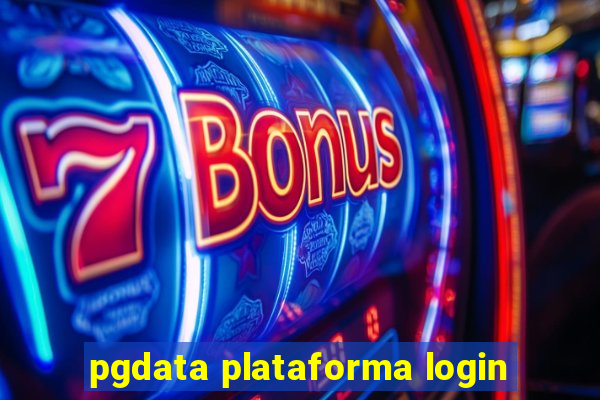 pgdata plataforma login
