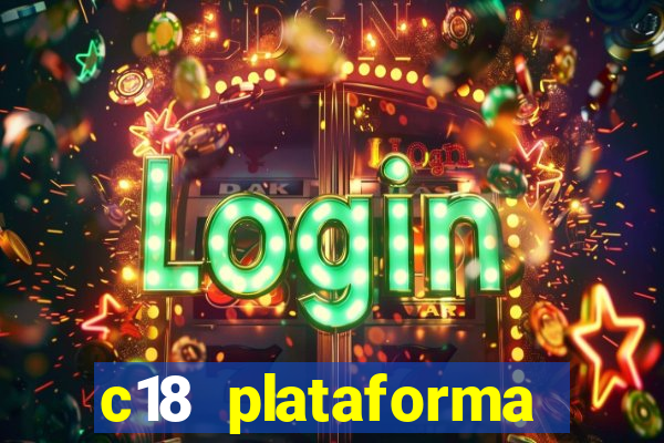 c18 plataforma login entrar