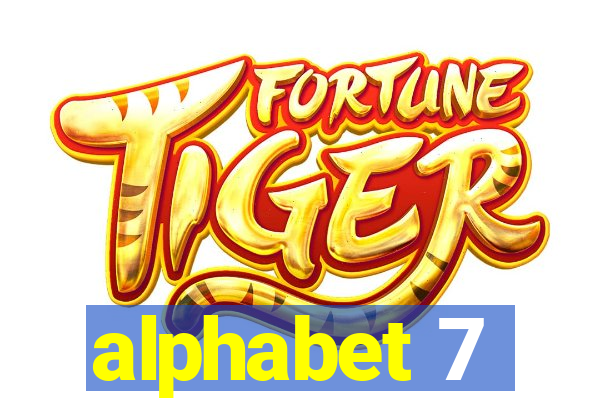 alphabet 7