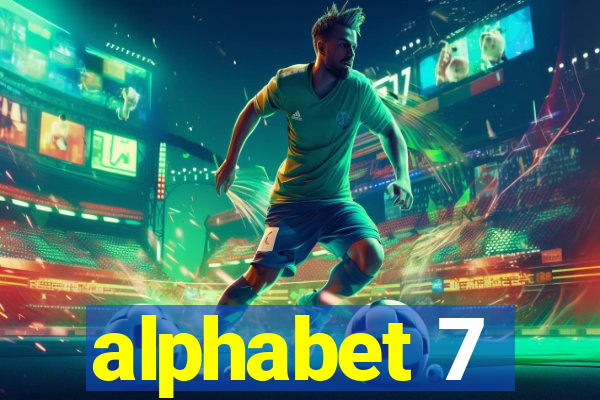 alphabet 7