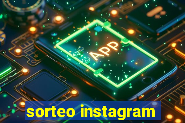 sorteo instagram