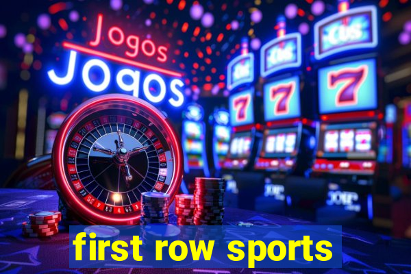 first row sports