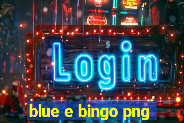 blue e bingo png
