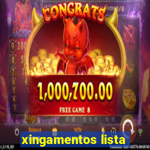 xingamentos lista