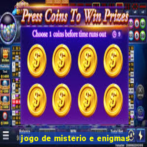 jogo de misterio e enigmas