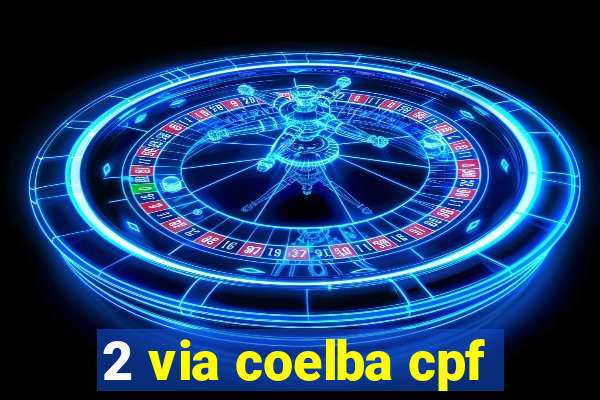 2 via coelba cpf