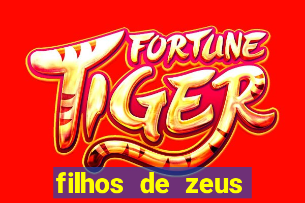 filhos de zeus mitologia grega