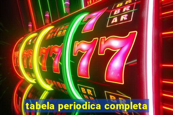 tabela periodica completa
