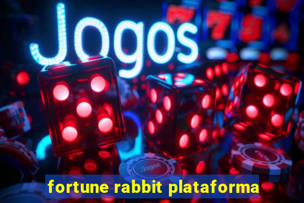 fortune rabbit plataforma