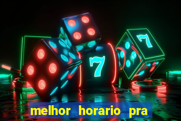 melhor horario pra jogar fortune rabbit