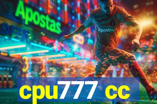 cpu777 cc