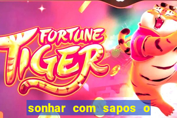 sonhar com sapos o que significa