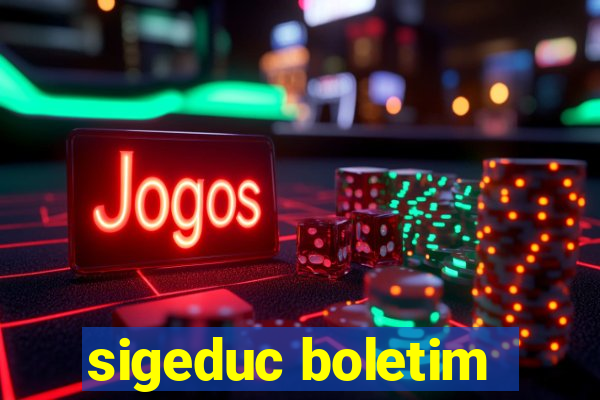 sigeduc boletim