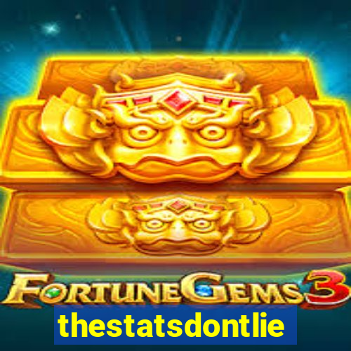 thestatsdontlie