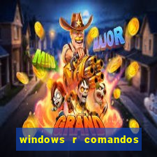 windows r comandos para limpar