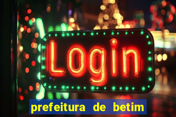 prefeitura de betim contracheque online