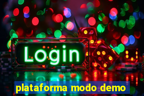 plataforma modo demo
