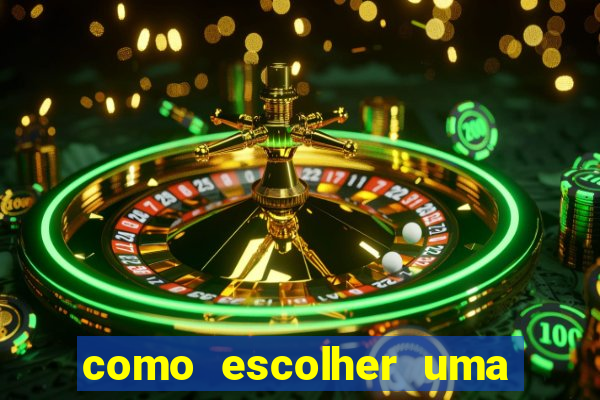 como escolher uma boa cartela de bingo