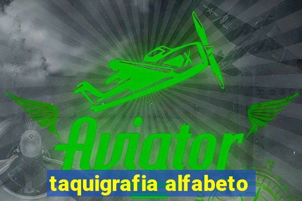 taquigrafia alfabeto