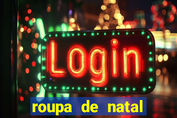 roupa de natal shih tzu